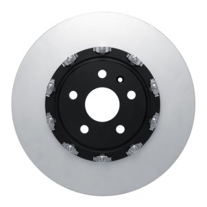 Cadillac CTS Brake Rotor (1) - Left Front - R1 Concepts - Plain Carbon Alloy GeoMET - `09-`15